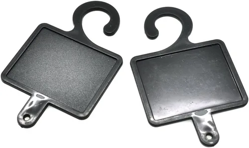 Miniatura 4 de 20pcs plástico gancho colgador & para embalaje calcetín prenda textil accesorios negro