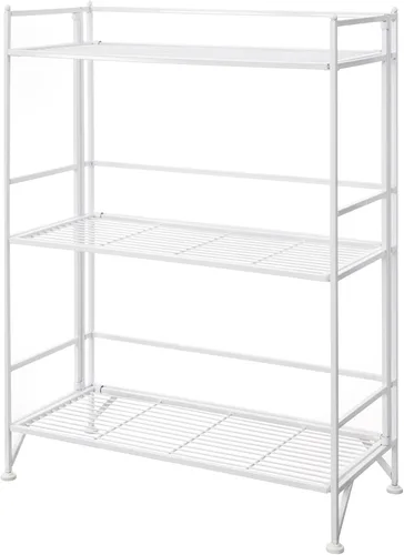 Miniatura 8 de Convenience Concepts Designs2Go - Estante para almacenamiento extra de 2 pisos, metal, plegable, Negro