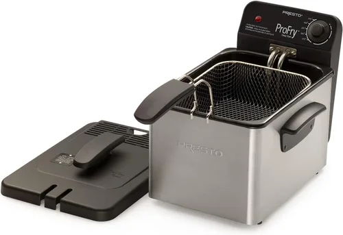 Miniatura 3 de Presto 05461 ProFry freidora de inmersión de acero inoxidable, talla única , Plateado