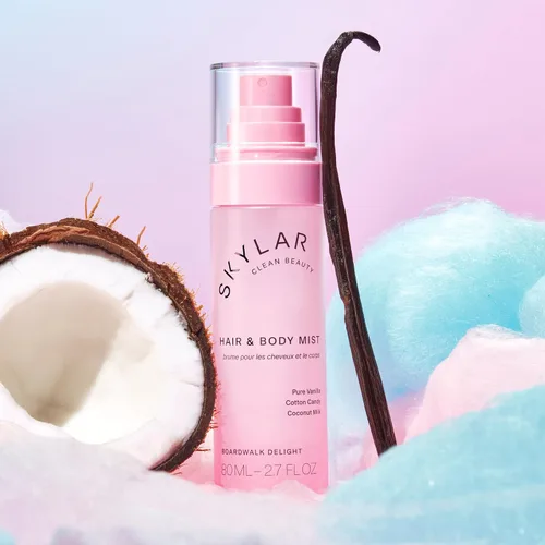 Miniatura 4 de Skylar Boardwalk Delight - Spray para cabello y cuerpo Fragancia hipoalergénica y limpia Vegano, sin crueldad animal y seguro para pieles