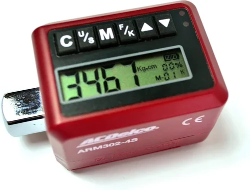 Miniatura 2 de ACDelco Tools ARM302-4S Llave dinamométrica digital de 1/2 pulgada con timbre y notificación de flash LED - Normas ISO 6789 con certificado