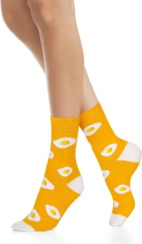 Miniatura 2 de Benefeet Sox Calcetines de algodón con estampado de girasoles para mujer, divertidos y bonitos calcetines de algodón con estampado floral