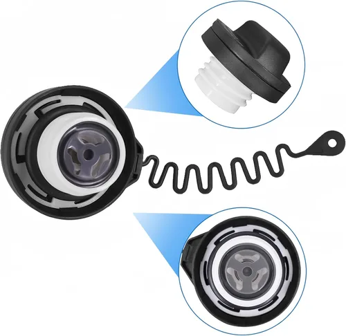 Miniatura 6 de Tapa de llenado de gasolina para tanque de combustible para Volvo S60 Cross Country S80 V60 Cross Country V70 XC60 XC70 XC90 Reemplazar 31392044 313