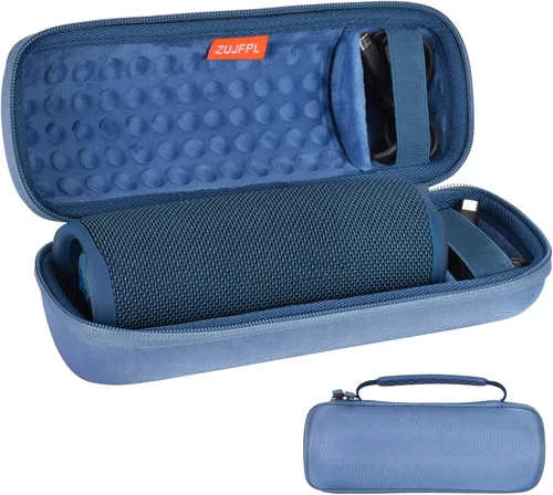Miniatura 7 de Funda rígida de EVA para JBL Flip7/6/5 Altavoz Bluetooth portátil impermeable, compatible con JBL Flip 4 Bolsa de almacenamiento protectora de viaje