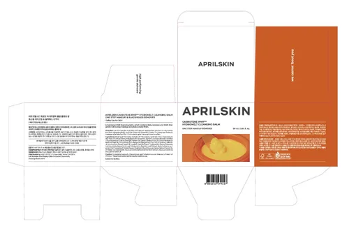 Miniatura 9 de APRILSKIN Carrotene IPMP Hydromelt Bálsamo de Aceite Desmaquillante de Doble Limpieza Tamaño Mini Vegano Removedor de Puntos Negros Limpiador