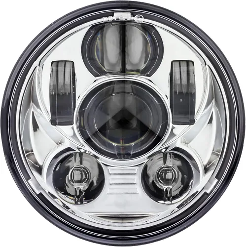 Miniatura 8 de Eagle Lights 5 Daymaker Faro delantero de proyección LED, 3/4 pulgadas, negro - Generation III para Harley Sportster, Dyna otros.
