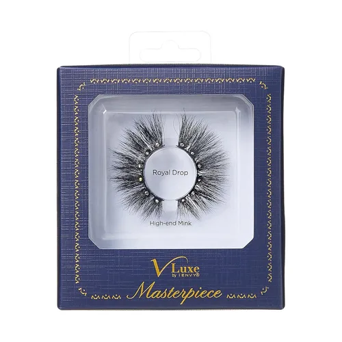 Miniatura 8 de i•ENVY Pestañas con diamantes de imitación Obra maestra Pestañas de visón, pestañas falsas de diamante (Bouquet de diamantes)