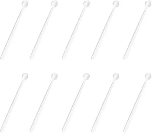 20 cucharaditas pequeñas de plástico micro pequeñas cucharas medidoras para cosméticos, medicamentos, polvos, condimentos con purpurina, suministros