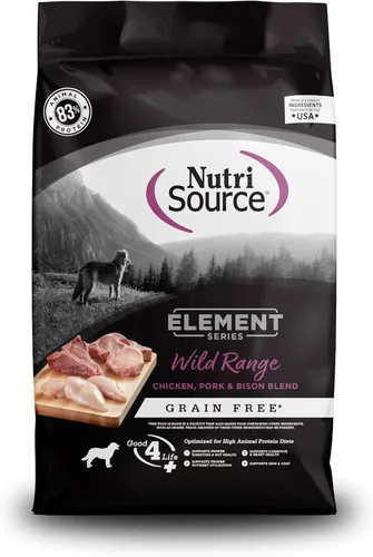 Miniatura 11 de NutriSource Element Series Outback Trails Alimento Seco para Perros, Cordero, Canguro y Jabalí, 4 libras