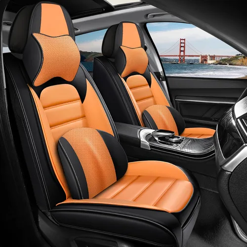 Miniatura 27 de Funda de cuero de 2 asientos para Mazda CX-3 CX-30 CX-5 CX-50 MX-30, antideslizante, impermeable, resistente al desgaste, funda universal