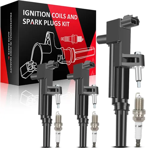 Miniatura 14 de SCITOO 6 bobinas de encendido con 6 bujías de iridio para Ford para Lincoln Expedition Explorer F50 V6 MKS MKT Navigator BL3Z-12029-C UF-646 E1146