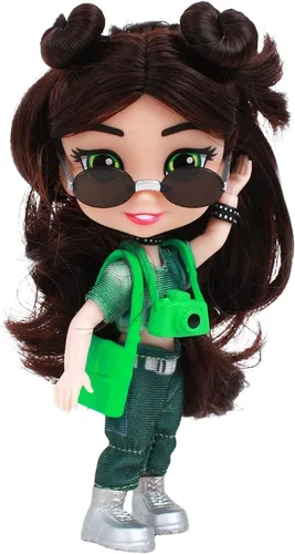 Miniatura 5 de Loyal Subjects - for Keeps Bella Girl with Cupcake Keepsake 5 figura de acción (red)