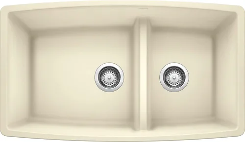 Miniatura 5 de Fregadero Blanco Performa Silgranit II Cascada., 441315 Trufa