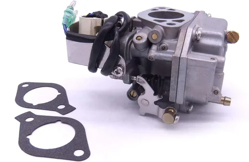 Miniatura 5 de SouthMarine Motor de barco 6AH-14301-00 6AH-14301-01 carburador Assy y 6AH-13646-00 juntas (2 piezas) para motor fuera de borda Yamaha 4-Stroke F20