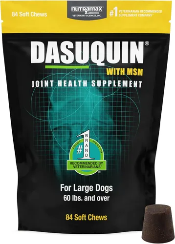 Miniatura 11 de Nutramax Dasuquin para perros grandes, suplemento de salud articular, contiene glucosamina para perros, además de condroitina, ASU, MSM y más, apoya