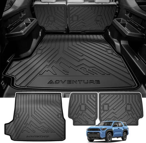 Miniatura 35 de Powerty - Alfombrilla de maletero para Buick Encore 2013-2022/Chevrolet Trax 2014-2023, accesorios, alfombrillas de carga TPO, forro de carga