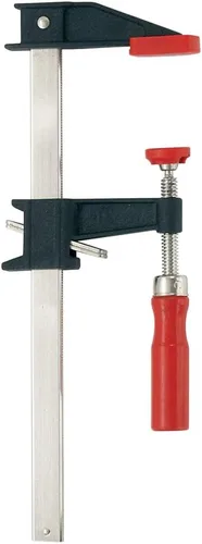Miniatura 8 de Bessey GSCC2.506 - Abrazaderas de barra estilo embrague - 6 en 600 libras - Abrazaderas para carpintería con mango ergonómico, almohadillas que