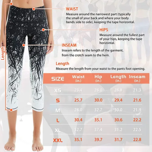 Miniatura 2 de COOLOMG Pantalones de yoga para mujer, mallas capri para correr, leggings de tiro bajo, entrenamiento, gimnasio con bolsillos ocultos