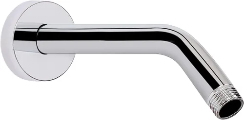 Brazo de ducha con brida y cinta de teflón, tubo de ducha montado en la pared, brazo de extensión de acero inoxidable 304 para cabezal de ducha fijo