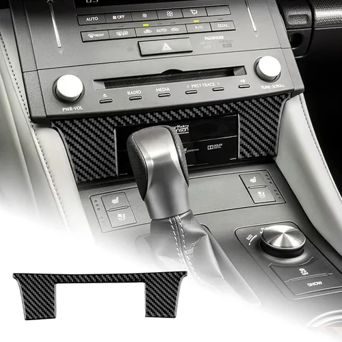 Miniatura 20 de AIRSPEED para Lexus RC Cubierta de Salida de Aire de la Consola Central con Marco de Fibra de Carbono para Decoración Interior Accesorios para Lexus