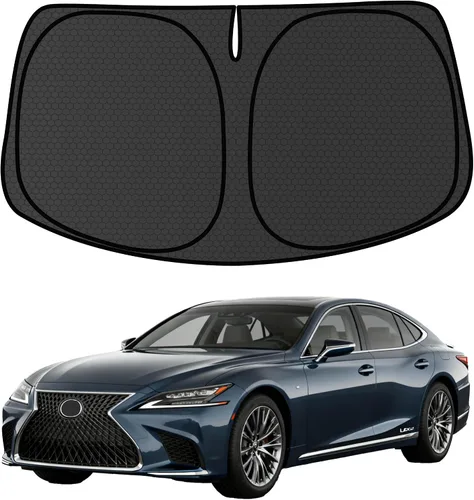 Miniatura 67 de Civic - Parasol para parabrisas Honda Civic 2022-2024 2025 (no para Honda 2022 Sport), visera frontal gruesa plegable 1:1, mantiene tu automóvil más