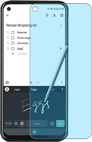 Paquete de 3 protectores de pantalla anti luz azul, compatibles con MOTOROLA MOTO G STYLUS 5G TPU Guard (no protectores de vidrio templado)