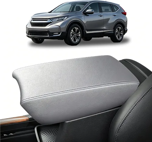 Miniatura 8 de AOMSAZTO Funda de neopreno para reposabrazos y consola central para Honda CRV 2017-2022, negra