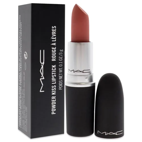 Miniatura 4 de MAC Powder Kiss - Lápiz labial 314 Mull It Over para mujer, 0.1 oz