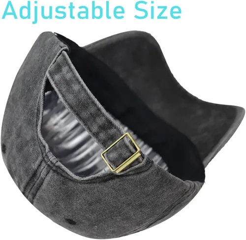 Miniatura 4 de Just Girl Who Loves Horse - Gorra de béisbol ajustable de algodón lavado para mujer