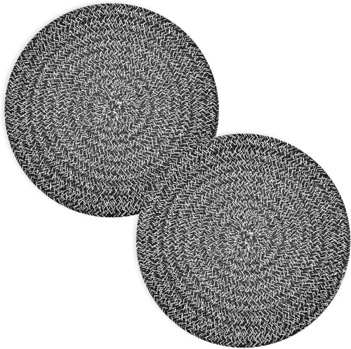 Miniatura 2 de Salvamanteles para platos calientes, ollas y sartenes, almohadillas calientes de 8 pulgadas, 5 piezas, soportes para ollas para cocina, tapete Gris