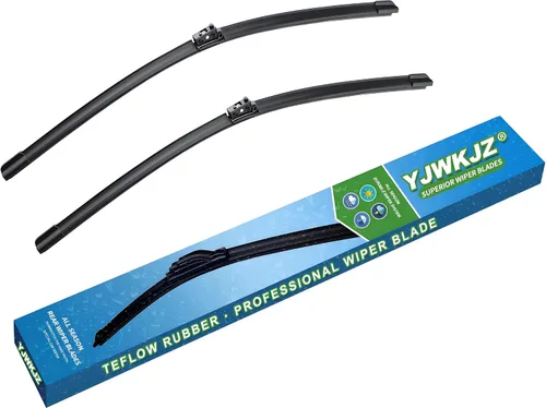 Miniatura 18 de Escobillas de limpiaparabrisas de 18"+18" pulgadas de repuesto para Chevrolet HHR 2006-2011, Jeep Commander 2006-2009, Cherokee 1997-2001 y Ford