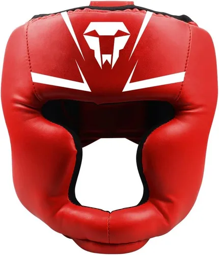 Miniatura 7 de Casco de boxeo para niños y adultos: casco de kickboxing MMA con malla, casco para combatir karate taekwondo artes marciales