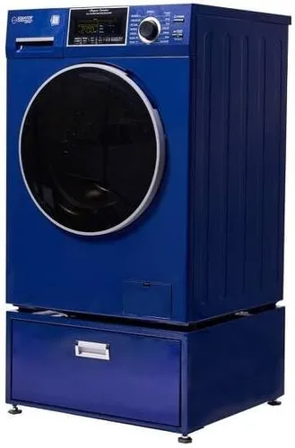 Miniatura 5 de Equator All-In-One VENTED/VENTLESS Washer-Dryer 1.9cf/18lb 1400RPM 110V + Pedestal (Stormy Grey + PDL 4455 Stormy Grey)