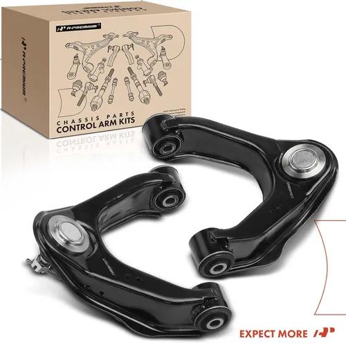 Miniatura 9 de A-Premium 2 brazos de control superiores delanteros, con rótula y buje, compatibles con Nissan Frontier 1998-2004