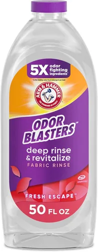 ARM & HAMMER Odor Blasters Enjuague Profundo y Revitalizante para Telas, Aditivo para Lavandería, Elimina Sudor y Olores a Humedad, Aroma Fresh