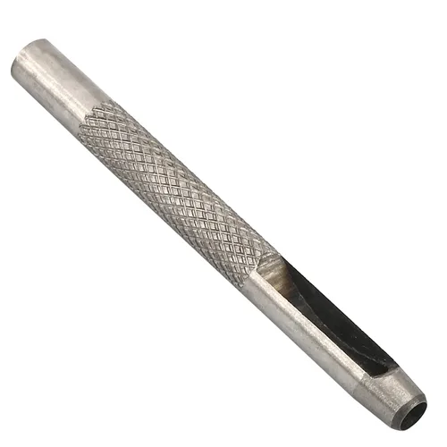 Miniatura 10 de Utoolmart Herramienta de perforación redonda de cuero hueco de 0.079 pulgadas, herramienta de perforación redonda de acero al carbono