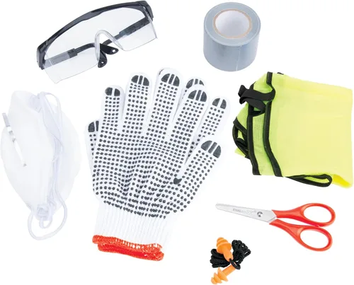 Miniatura 2 de Performance Tool W1763 Kit de seguridad esencial (11 piezas) - Herramientas de emergencia automotrices compactas y duraderas para tu automóvil