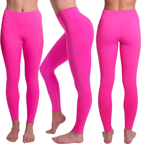 Miniatura 3 de CompressionZ - Leggings de compresión de cintura alta para mujer, para hacer yoga, correr, ir al gimnasio, fitness y entrenar a diario, pantalones