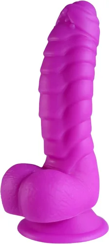 Miniatura 16 de Consolador realista, material de silicona líquida sin olor, juguetes sexuales para adultos, pene, fuerte ventosa para usar sin manos, 2 bolas, punto