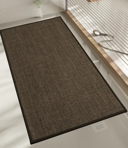 Miniatura 31 de chakme Alfombras de Baño 24x17, Alfombra de Baño Ultra Delgada Antideslizante Pequeña de Secado Rápido Absorbente para Piso de Baño
