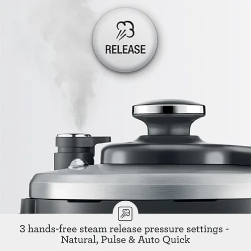 Miniatura 7 de Breville Fast Slow Go Olla de Presión Lenta BPR680BSS, Acero Inoxidable Cepillado