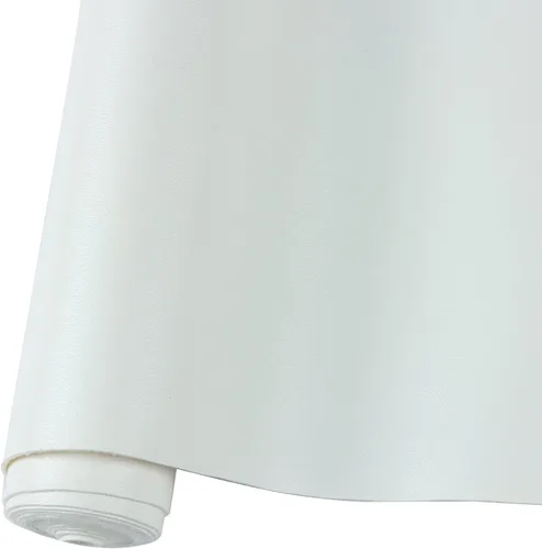 Miniatura 27 de Rollo de hojas de cuero sintético liso de color sólido 12"X53" (30cmX135cm), muy adecuadas para hacer manualidades, aretes de cuero, lazos, costura