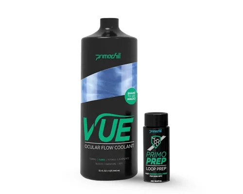 Miniatura 7 de PrimoChill Vue - Refrigerante de refrigeración por agua para computadora, flujo visual, sólido/no transparente, protección completa, PrimoPrep