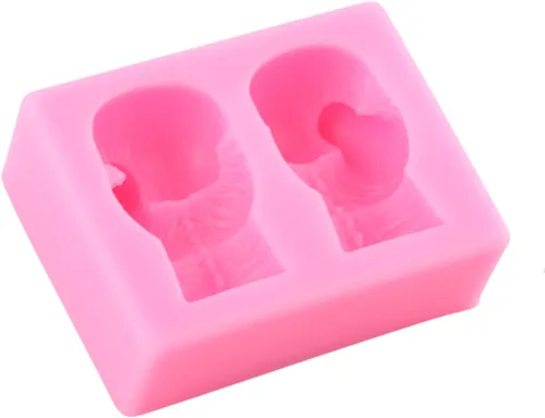 Miniatura 5 de Molde de silicona para deportes de boxeo, para guante, fondant, para decoración de pasteles, decoración de cupcakes, azúcar, manualidades, caramelo