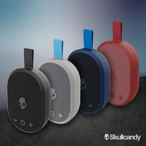 Miniatura 7 de Skullcandy Altavoz Bluetooth Inalámbrico Ounce – Altavoz Mini Portátil Impermeable IPX7 con Batería de 16 Horas, Radiador Pasivo de Disparo Hacia
