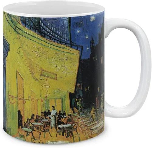 Miniatura 15 de MUGBREW Classic Art - Taza de café de cerámica de almendra Vincent Van Gogh, 11 onzas