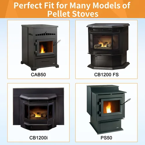Miniatura 2 de Criditpid Motor de soplador de combustión de repuesto 812-3381 para Quadra-Fire Classic Bay 1200, ventilador de escape para estufas de pellets