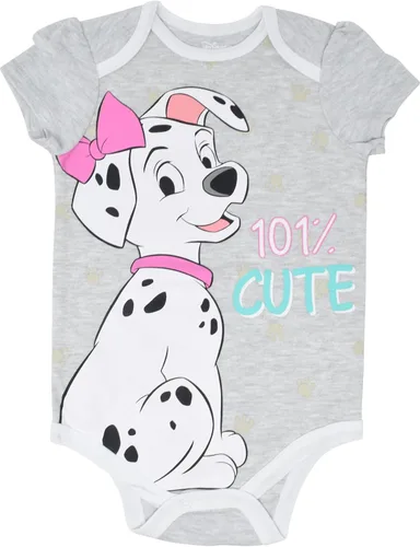 Miniatura 6 de Disney Classics The Aristocats Lion King Winnie the Pooh Pixar Toy Story Baby Girls 5 Pack Bodysuits Newborn to Infant