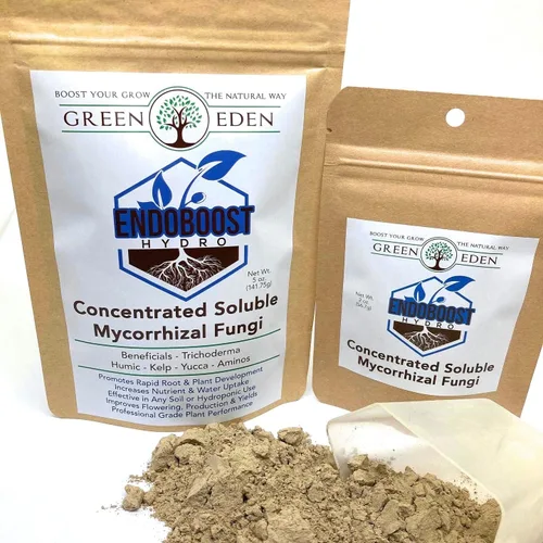 Miniatura 2 de GreenEden EndoBoost Hidrosoluble Micorrhizal Fungi (7 especies) - Hace 120 galones - Potenciador de raíces de micorrizas - Inoculante de bacterias