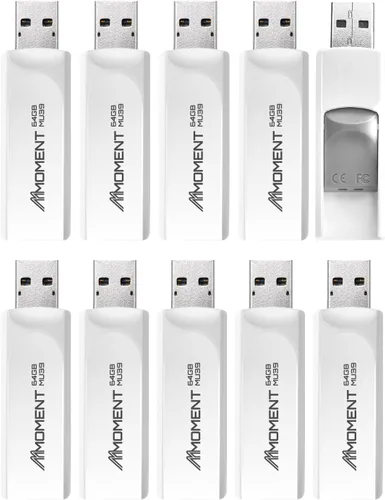 Miniatura 11 de MMOMENT Unidad flash USB 3.1 Gen1 de 64 GB MU39, velocidad de lectura de hasta 100 MB/s, diseño retráctil